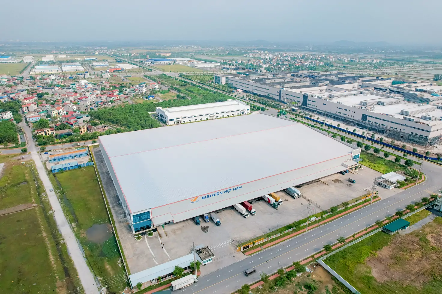 Ảnh kho phân phối của Vietnam Post Logistics