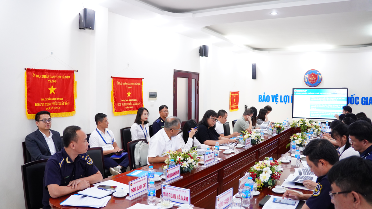 ảnh hội nghị hải quan