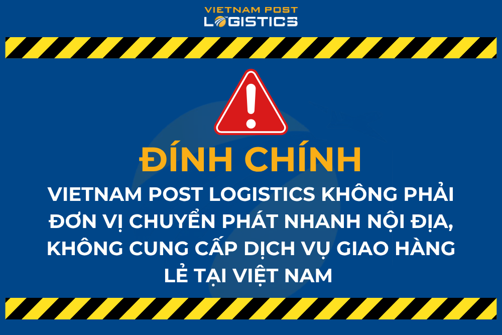 Đính chính về Vietnam Post Logistics