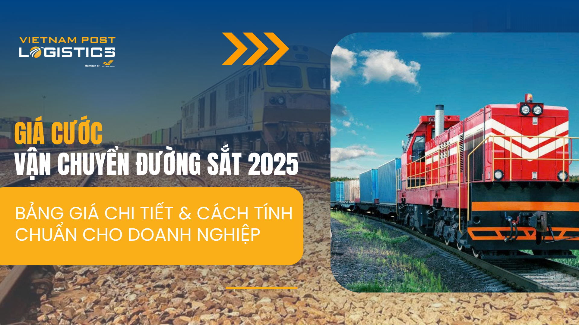 Gía cước vận tải đường sắt