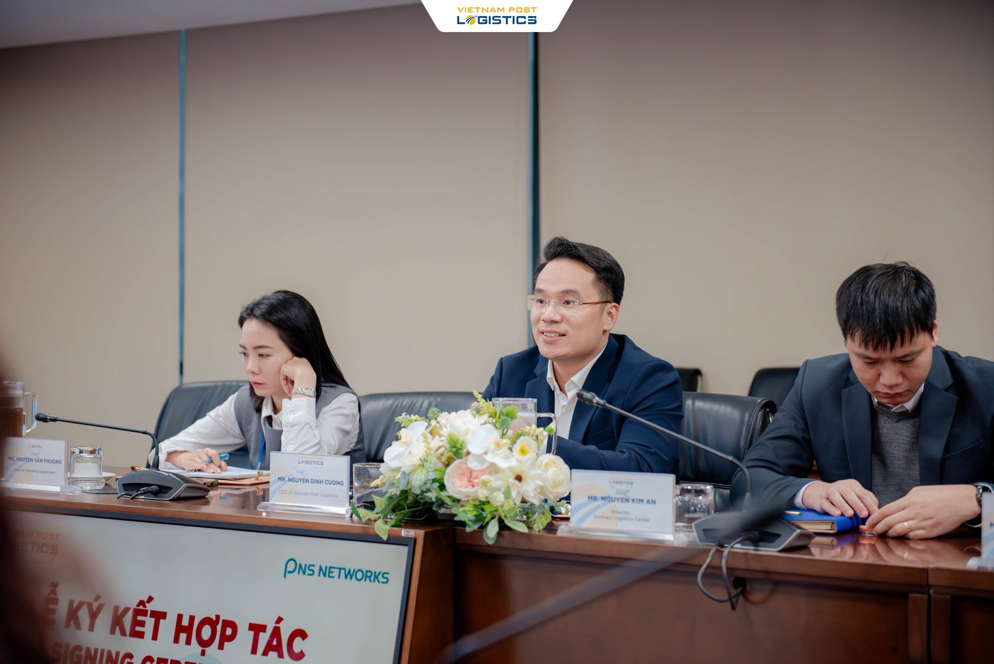 Vietnam Post Logistics phát biểu