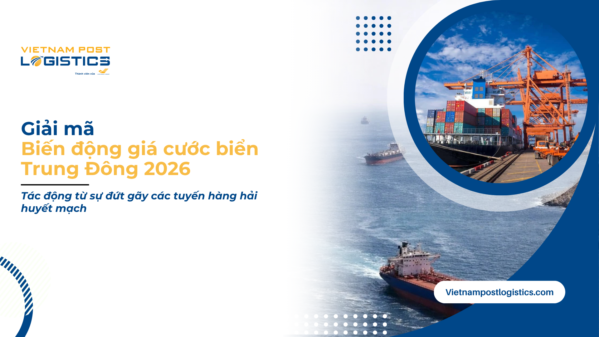 cước biển xung đột trung đông