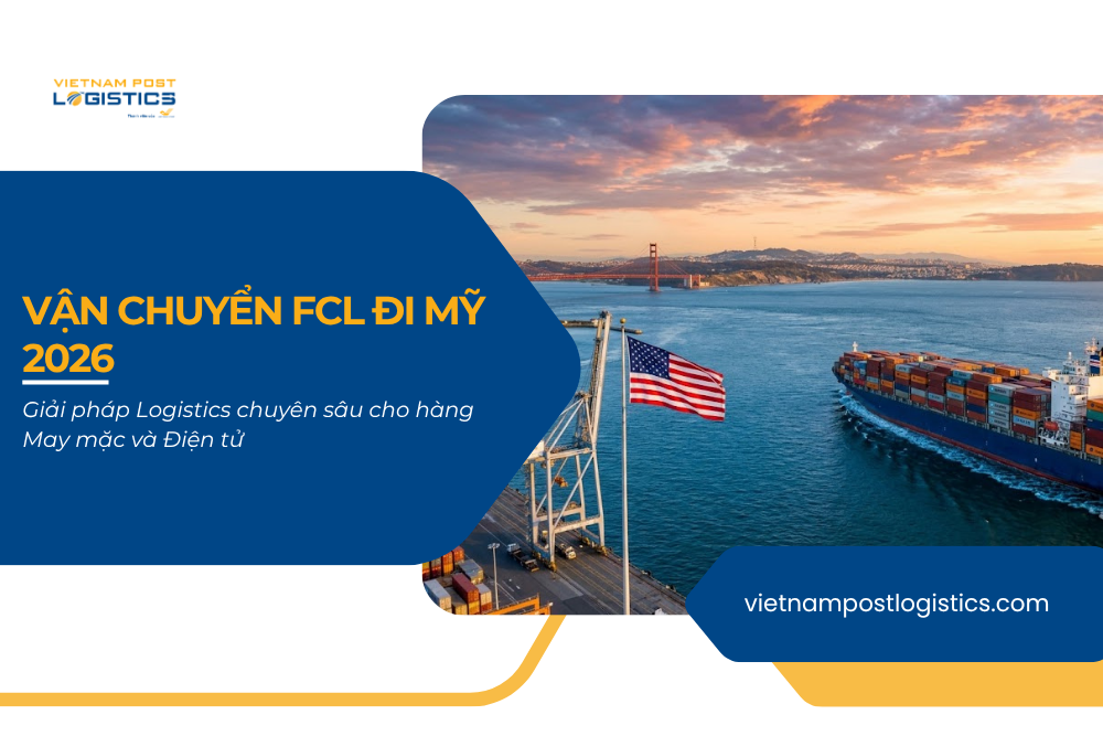 Vận chuyển FCL đi Mỹ